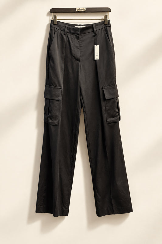 Banana Republic Satin Trousers Dark Brown Size 2