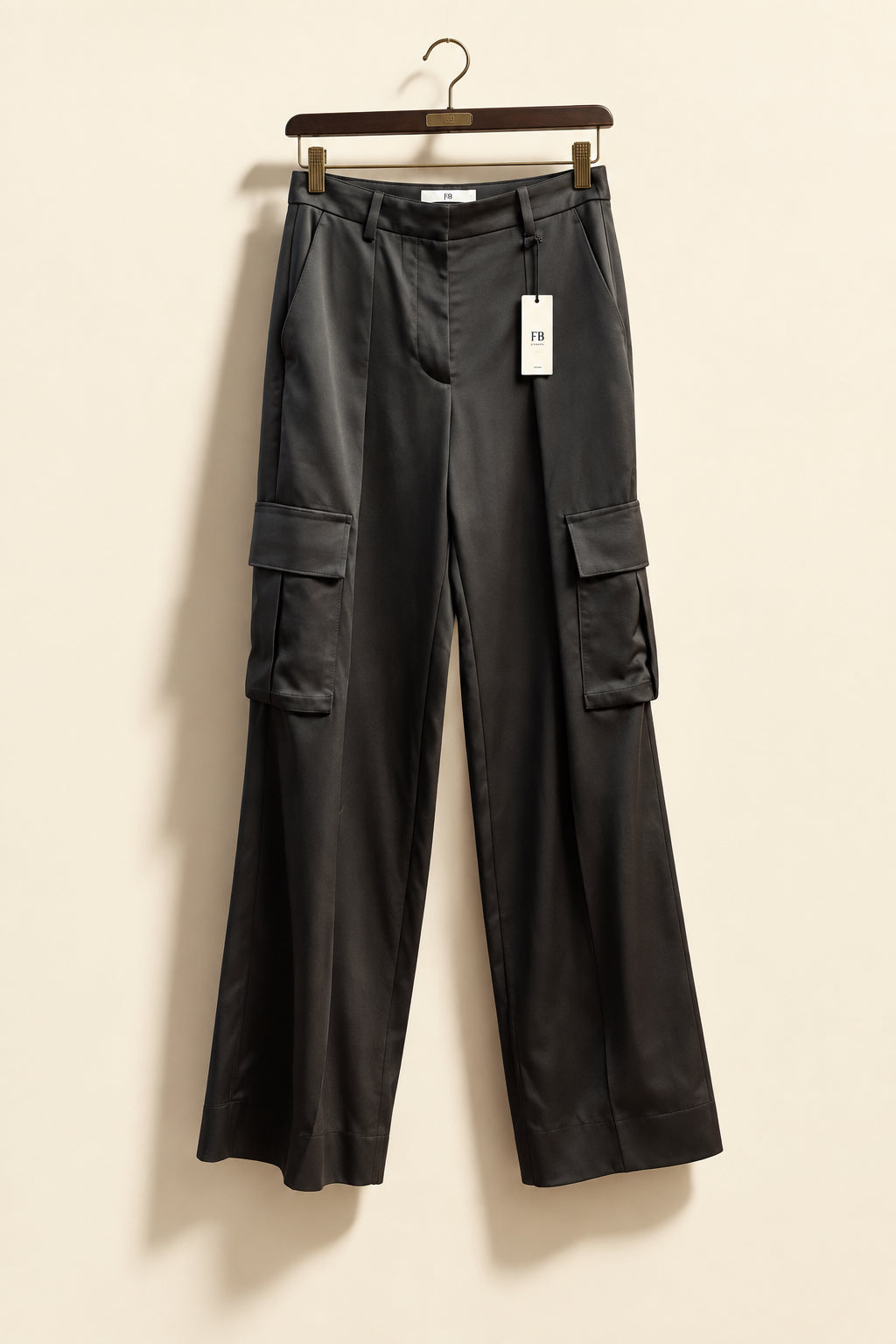 Banana Republic Satin Trousers Dark Brown Size 2