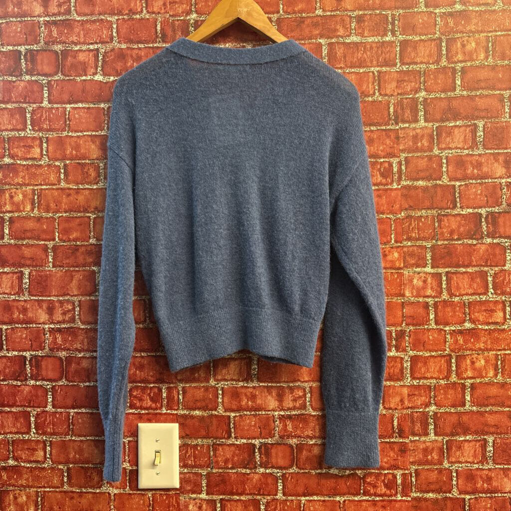 Madewell Button Up Knit Sweater Size M