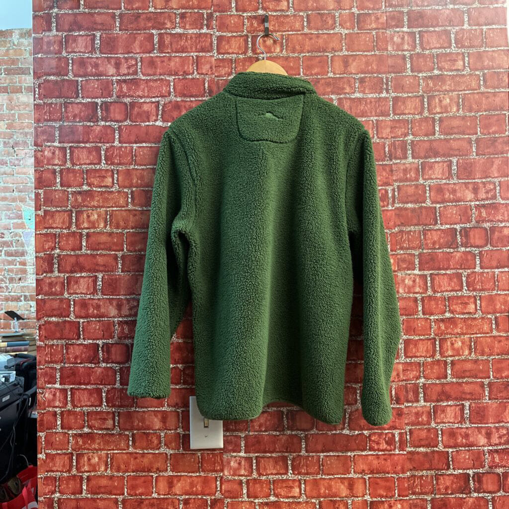 Tommy Bahama Crewneck Floral Patterns/ Solid Green