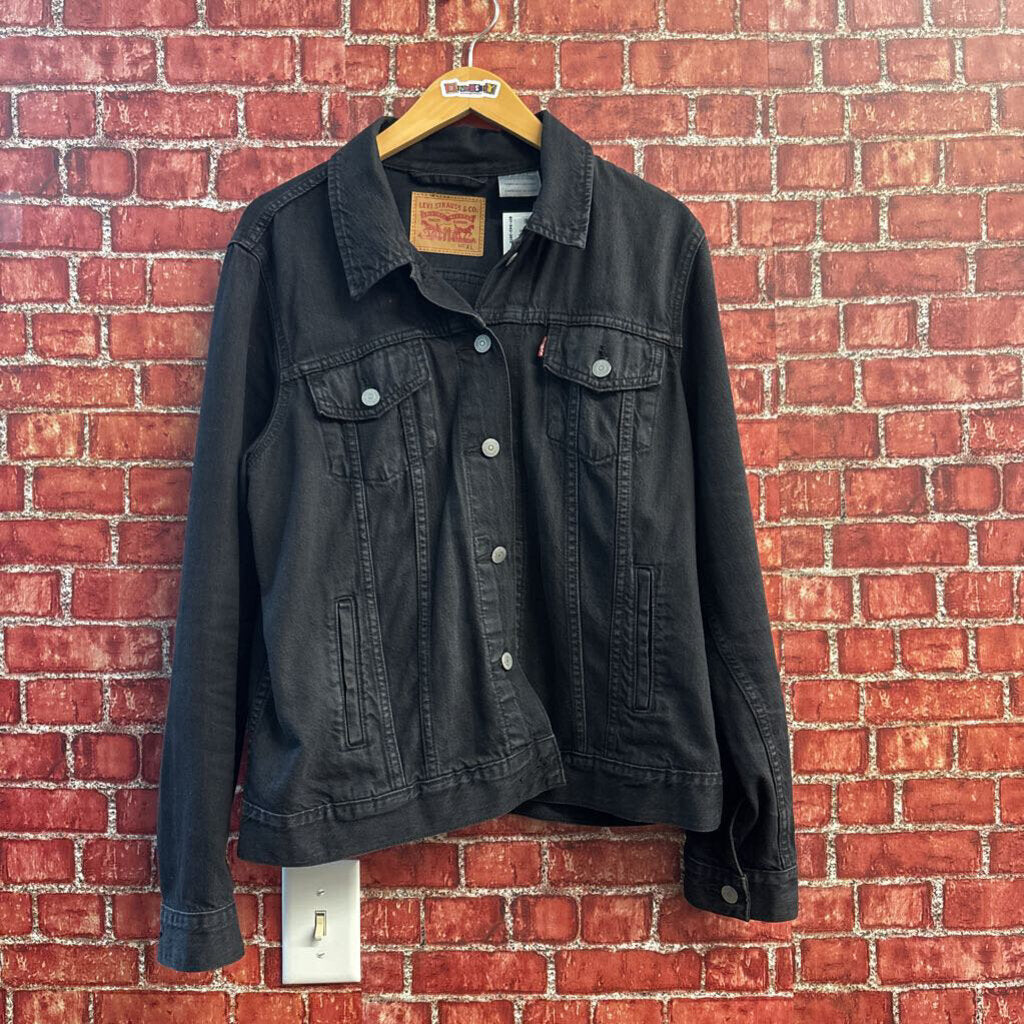 Levi Strauss & Co. Denim Jacket Black Size XL