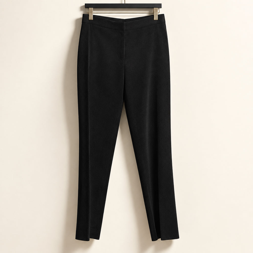 Lauren Ralph Lauren Velvet Pants Stretch Black Size 8P