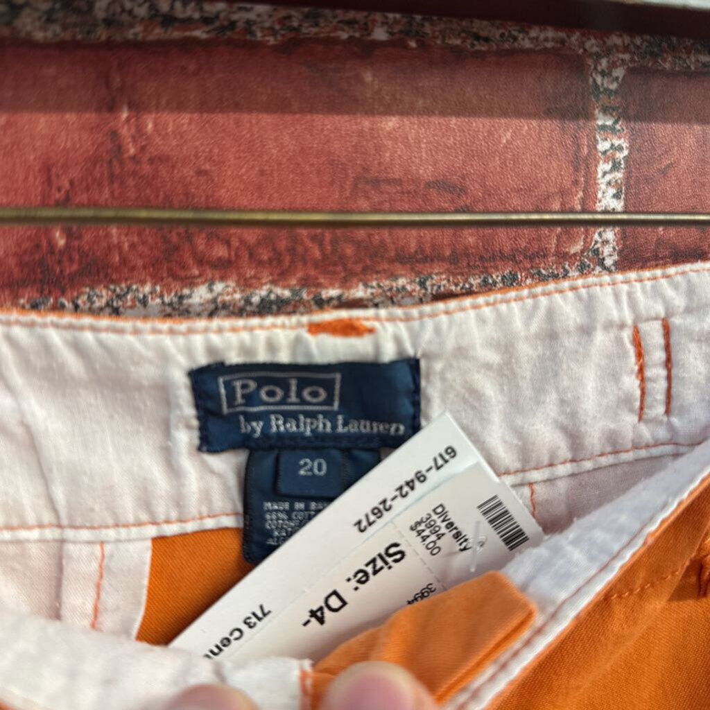 Polo Ralph Lauren Cargo Pants Orange Size 20