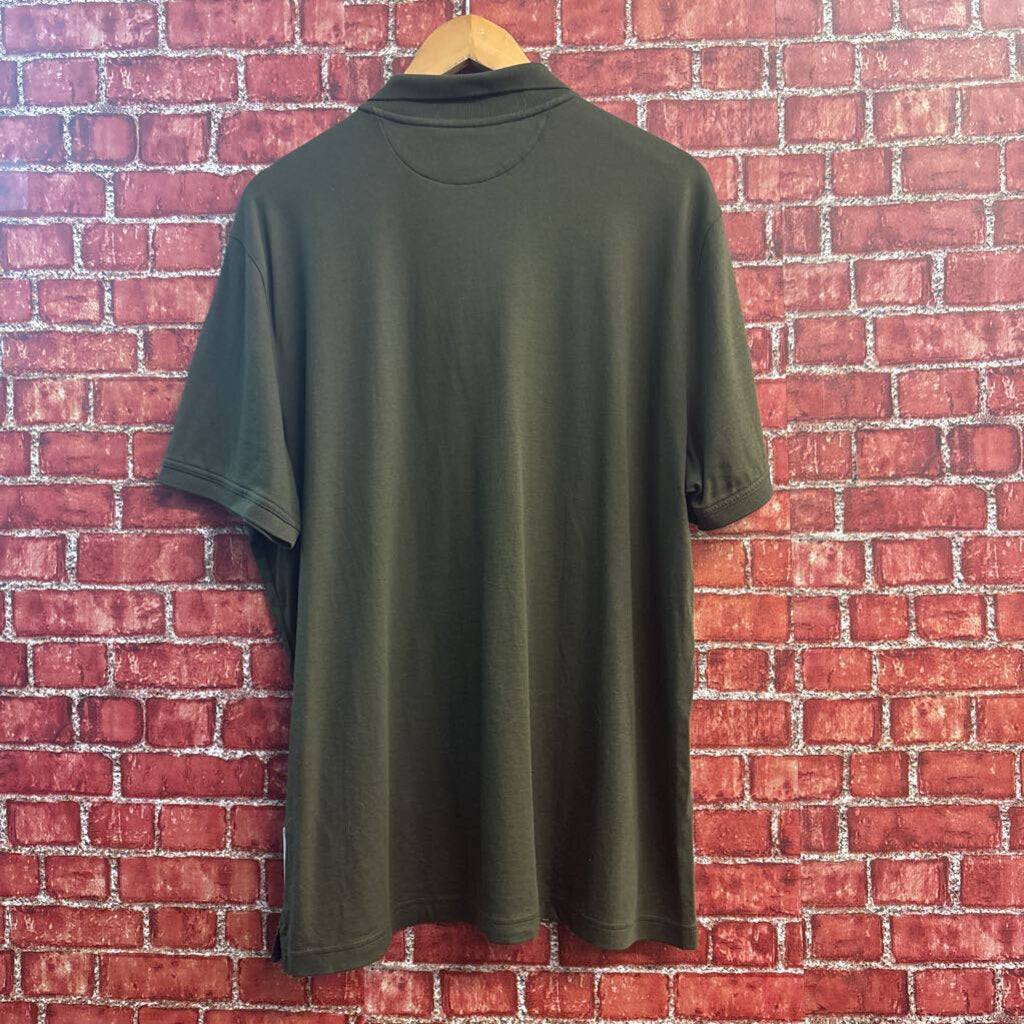 Banana Republic Polo Dark Olive Size XL