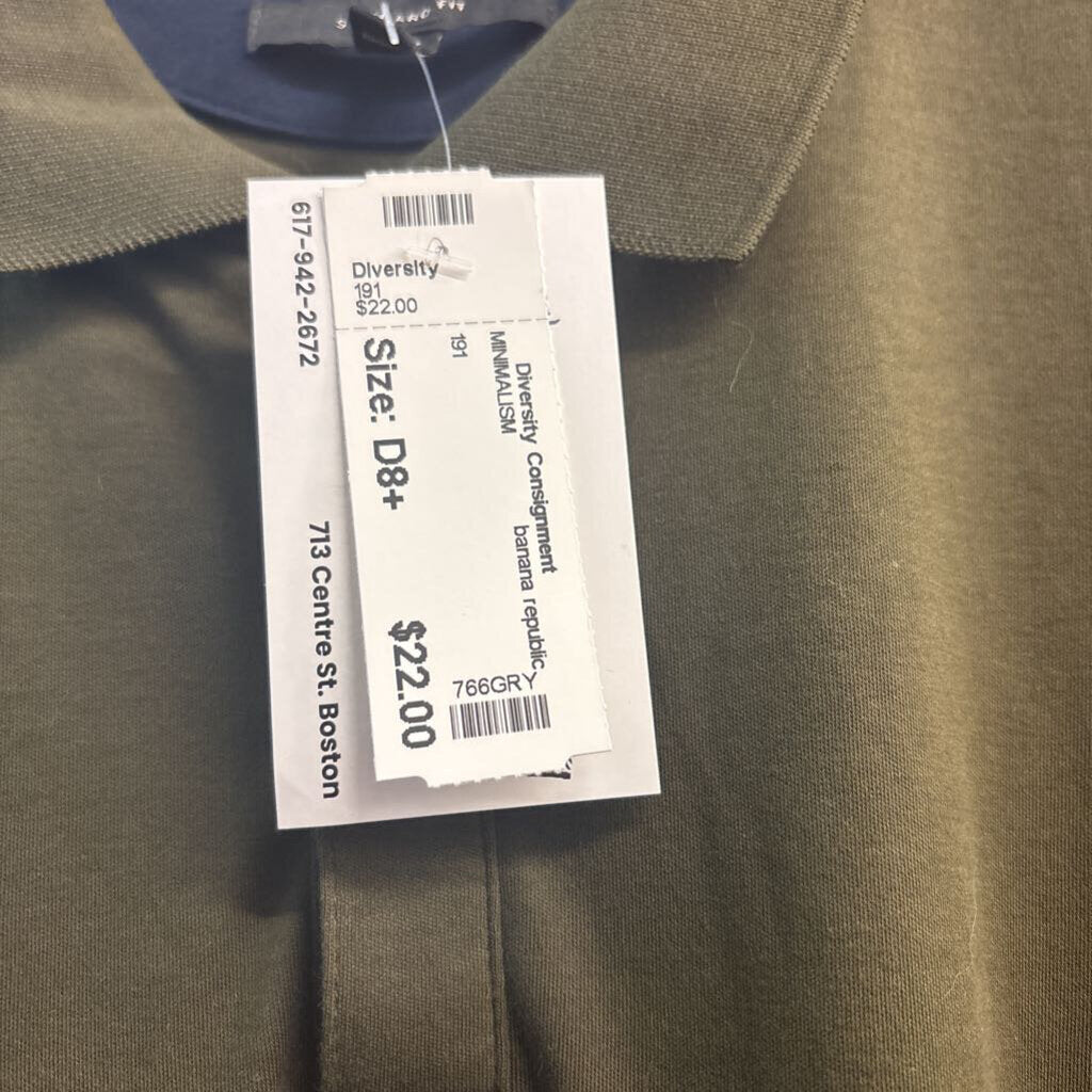 Banana Republic Polo Dark Olive Size XL