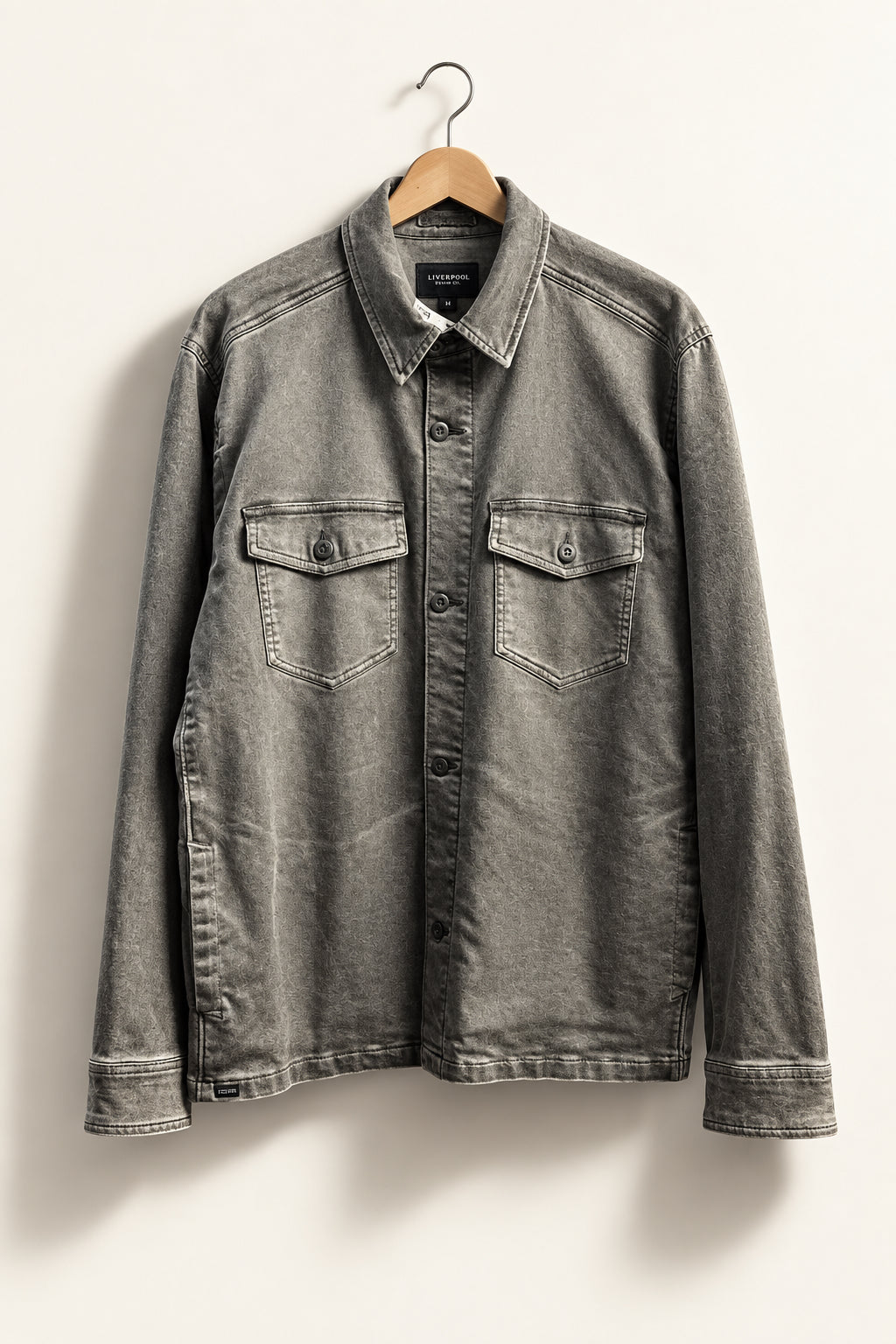 Liverpool Utility Shirt Jacket Olive Size XL