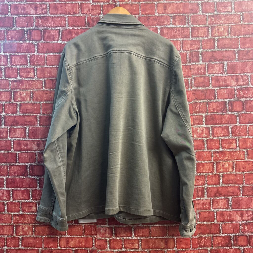 Liverpool Utility Shirt Jacket Olive Size XL