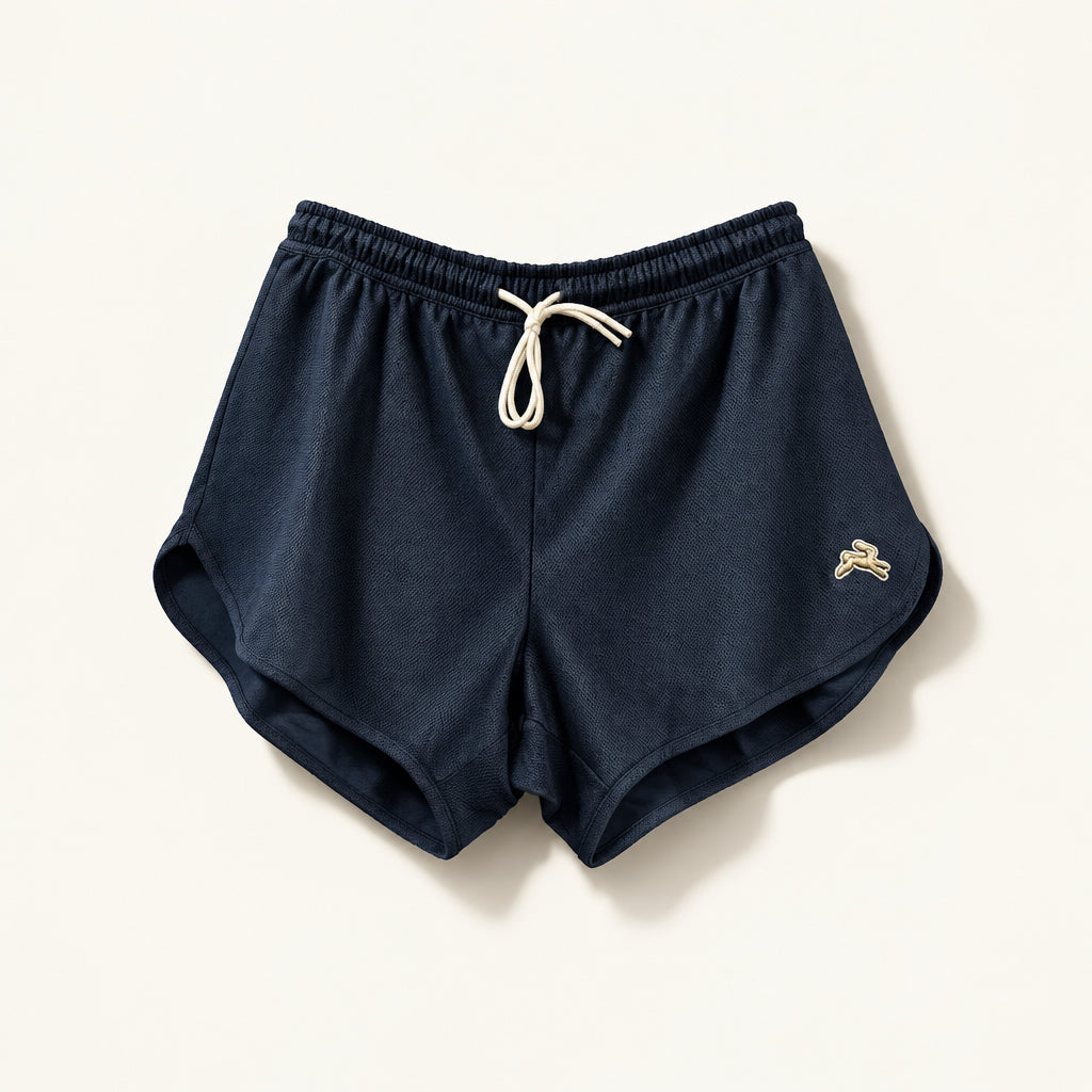 NWT Tracksmith Mesh Shorts Navy Size M