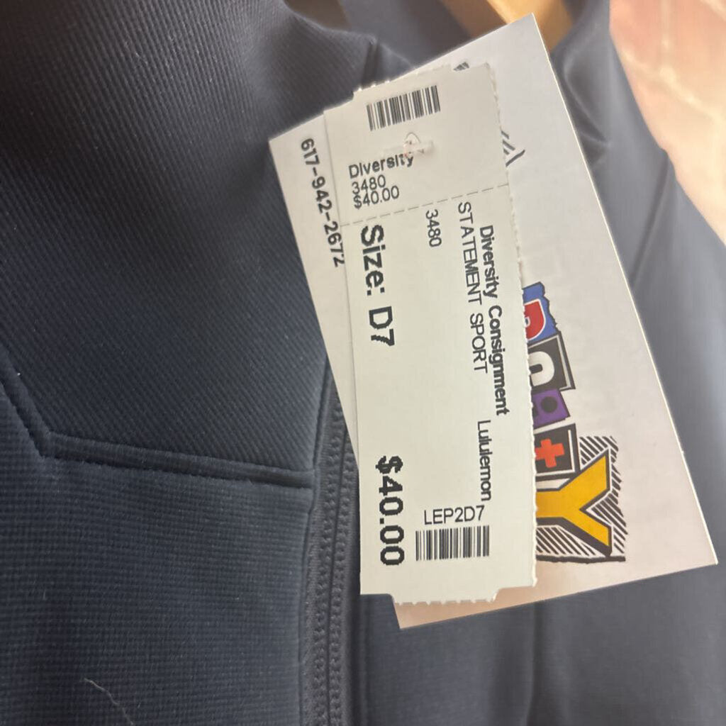 Lululemon Zip Jacket Navy Size XL