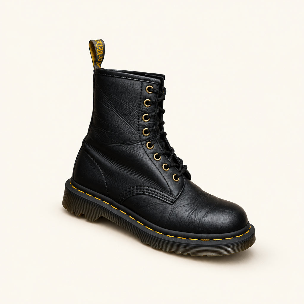 Dr. Martens Vegan 1460 8-Eye Boots Black Size 6