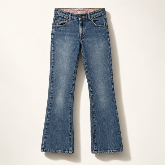 Levis Y2K Low Rise Jeans Youth Blue Ladies Size 14