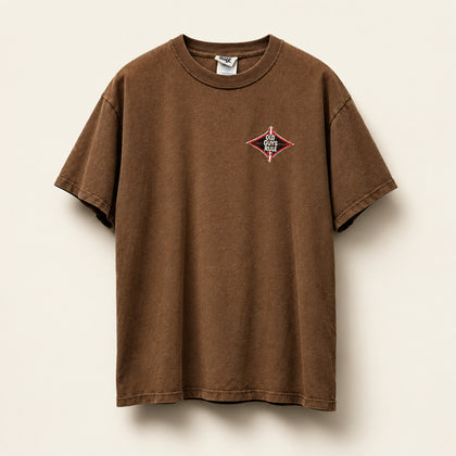Old Guys Rule Y2K Tee Brown Size L