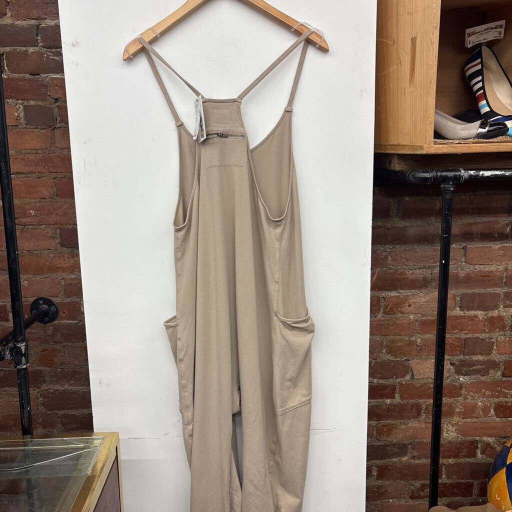 FP Movement Jumpsuit Racerback Beige Size XS