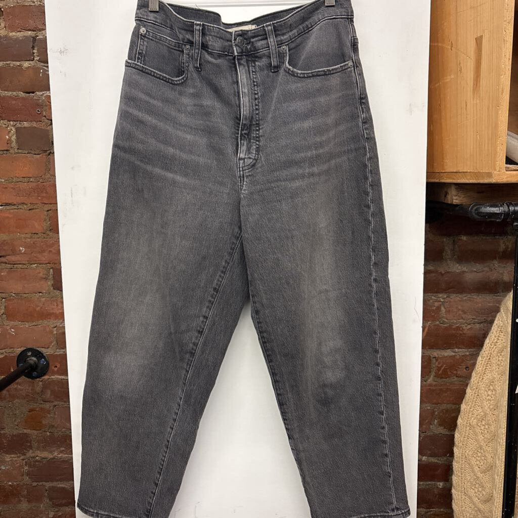 Madewell Jeans Crop Grey Size 30