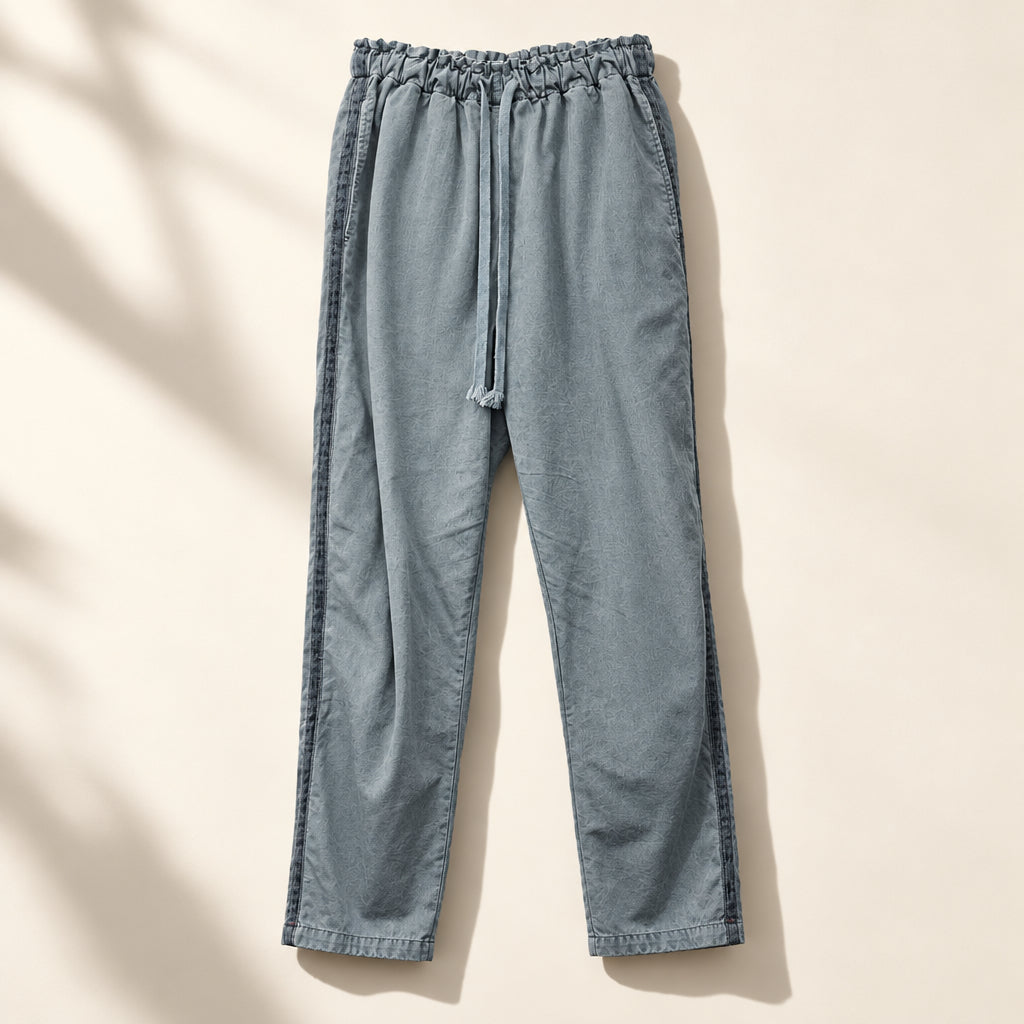 Xirena Scrunched Waist Pant Grey/Blue Ladies Size S