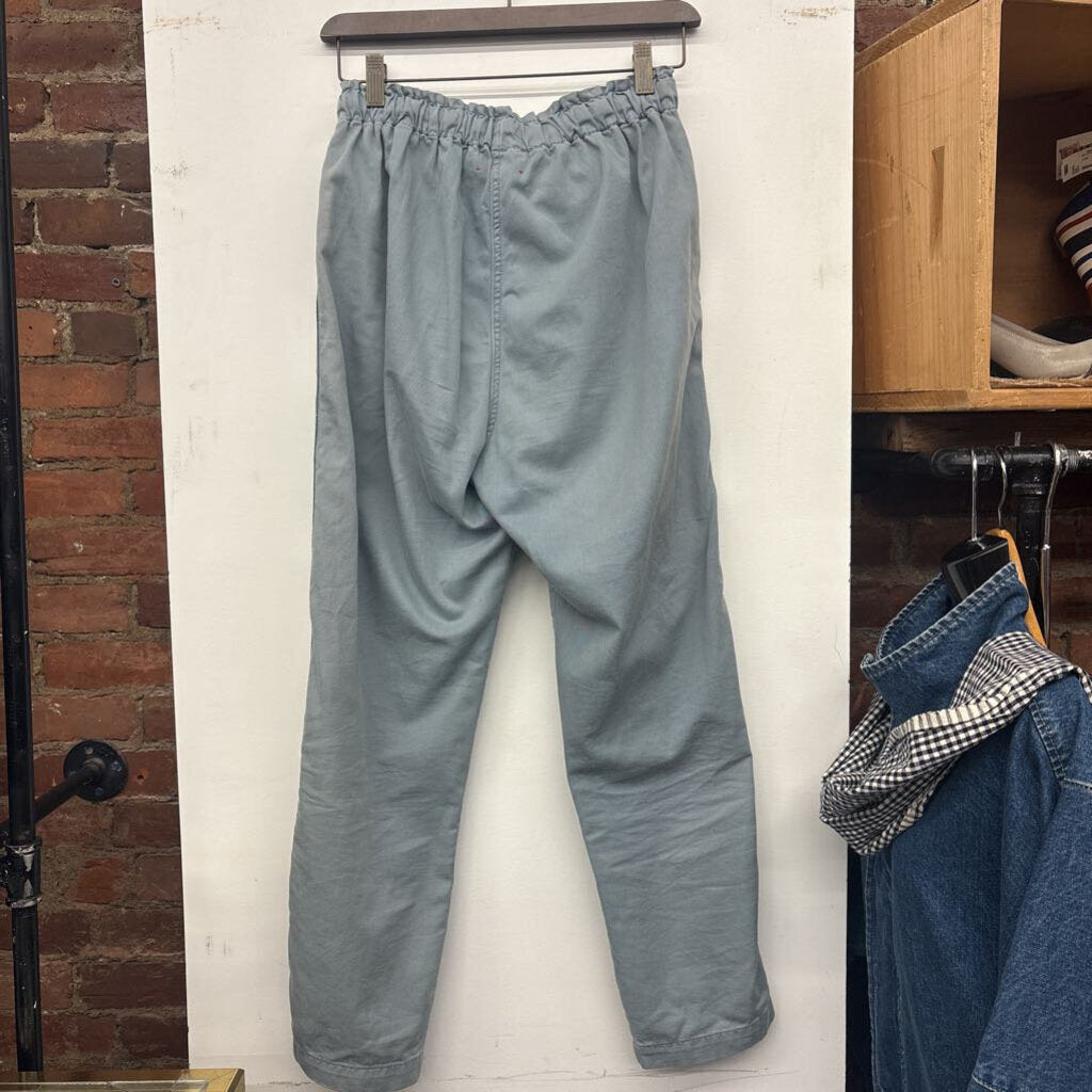 Xirena Scrunched Waist Pant Grey/Blue Ladies Size S
