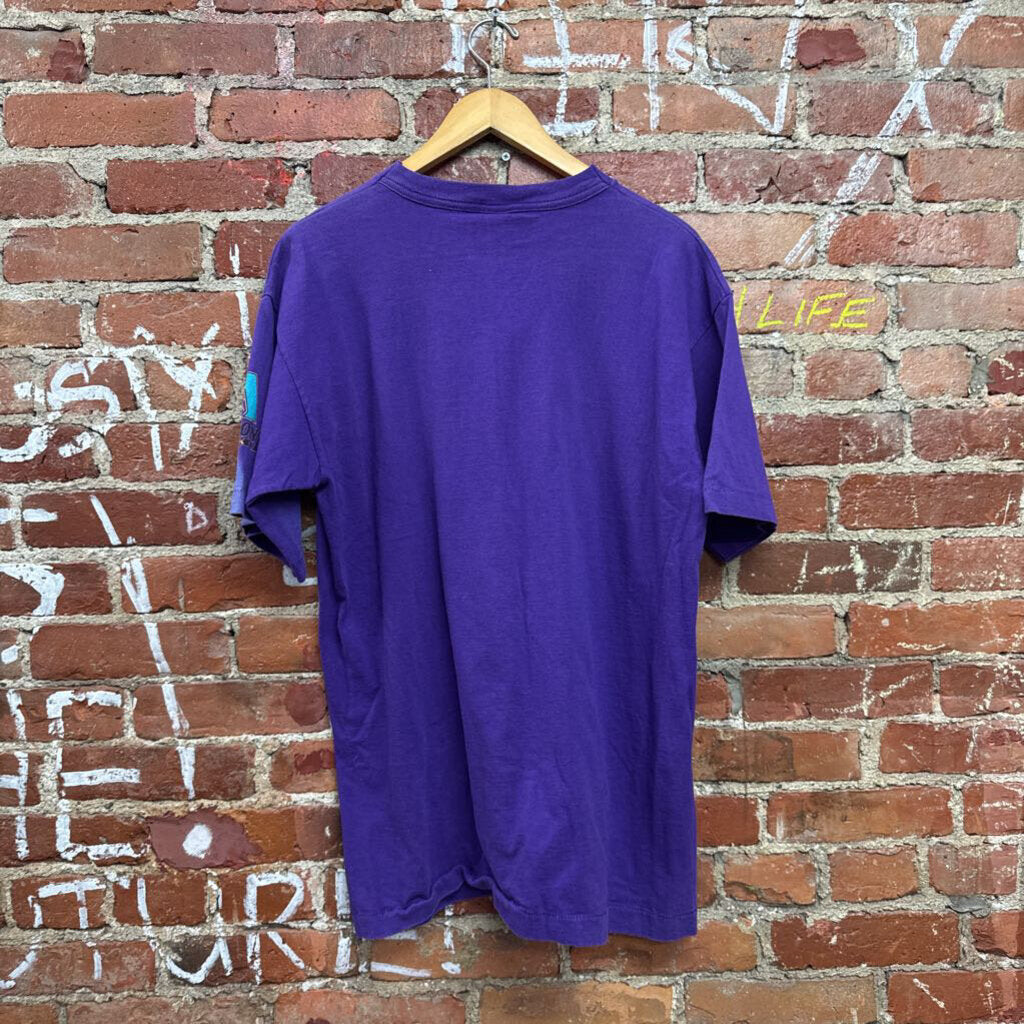 Salem Sportswear Diamondbacks Graphic-T Purple Men’s Size L