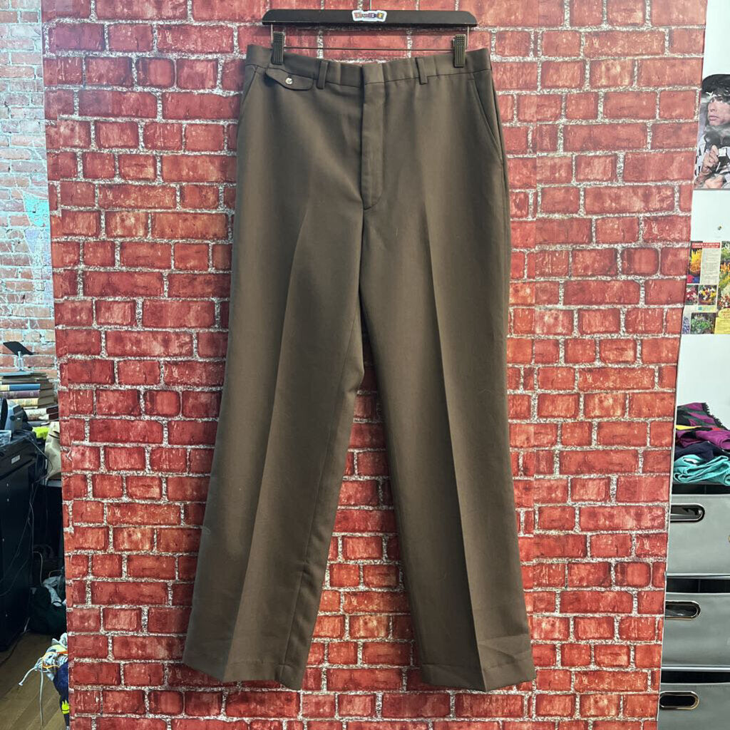 JWR Straight-Cut Pants Brown Size 13