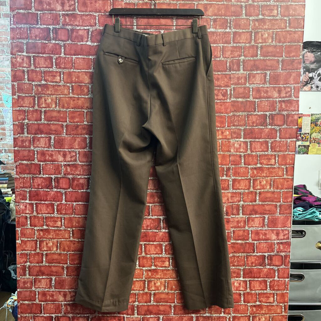 JWR Straight-Cut Pants Brown Size 13
