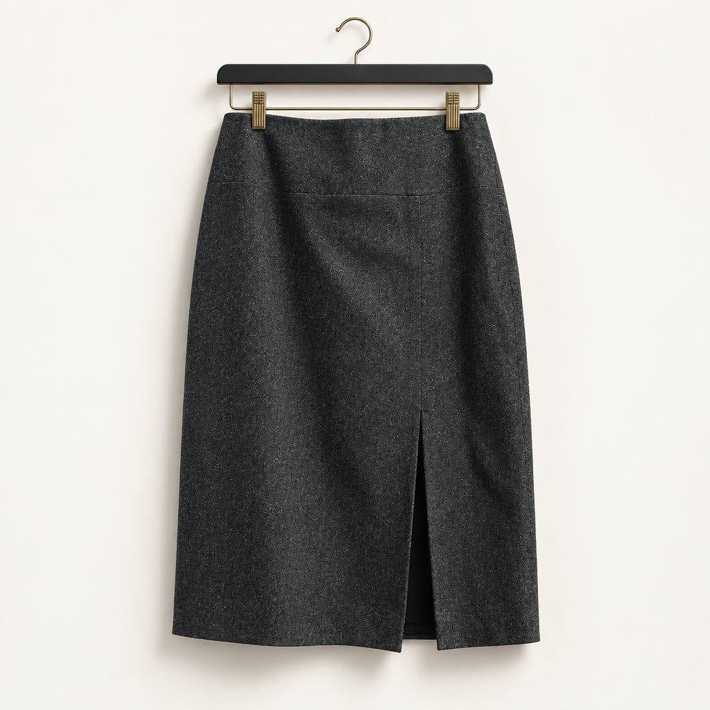 Banana Republic Pencil Skirt Dark Grey Ladies Size 4