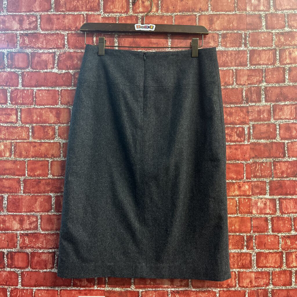 Banana Republic Pencil Skirt Dark Grey Size 4