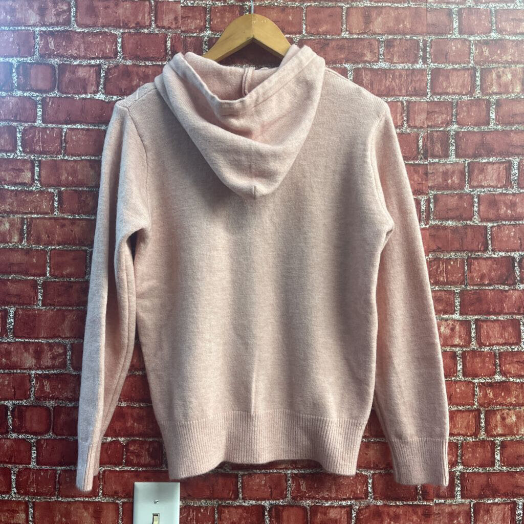 S.Christina Cashmere Hoodie Pink Ladies Size XL