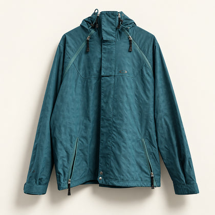 Oakley Loose Fit Ski Jacket Teal/Purple Men’s Size M