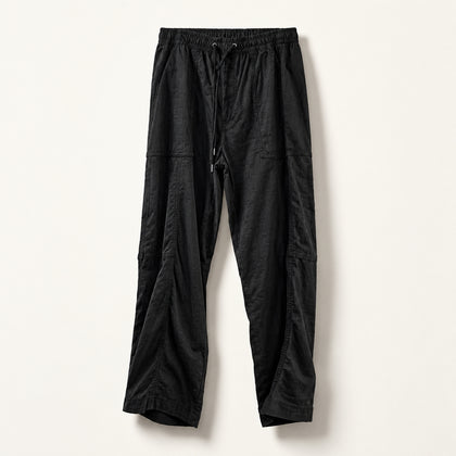 Banana Republic Linen Utility Pants Black Ladies Size S