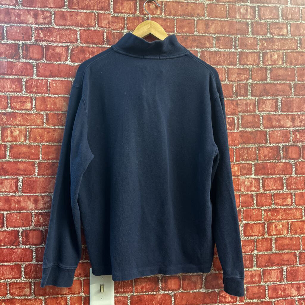 Polo Ralph Lauren Zip Up Crewneck Navy Men’s Size L