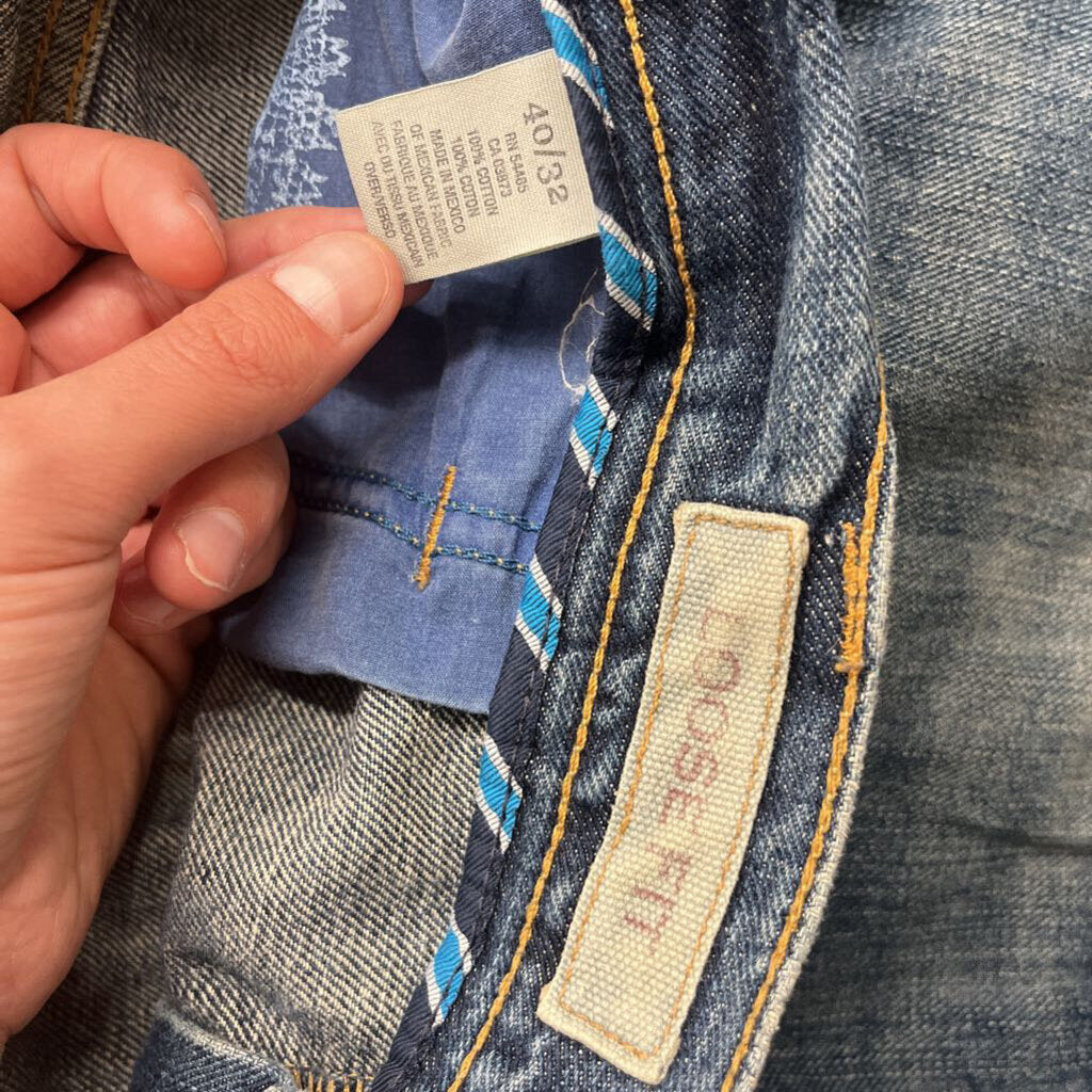 American Eagle Vintage Straight Cut Light Blue