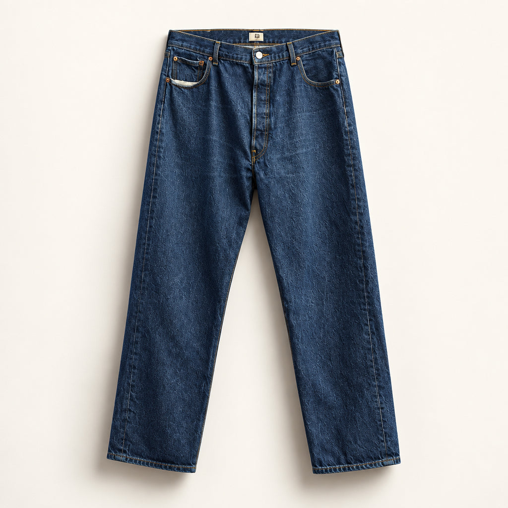 Levi 501 Straight Cut Dark Blue Size 44