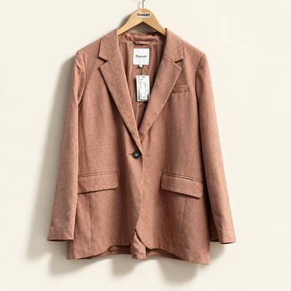 Madewell Blazer Sport Jacket Salmon Ladies Size XXL