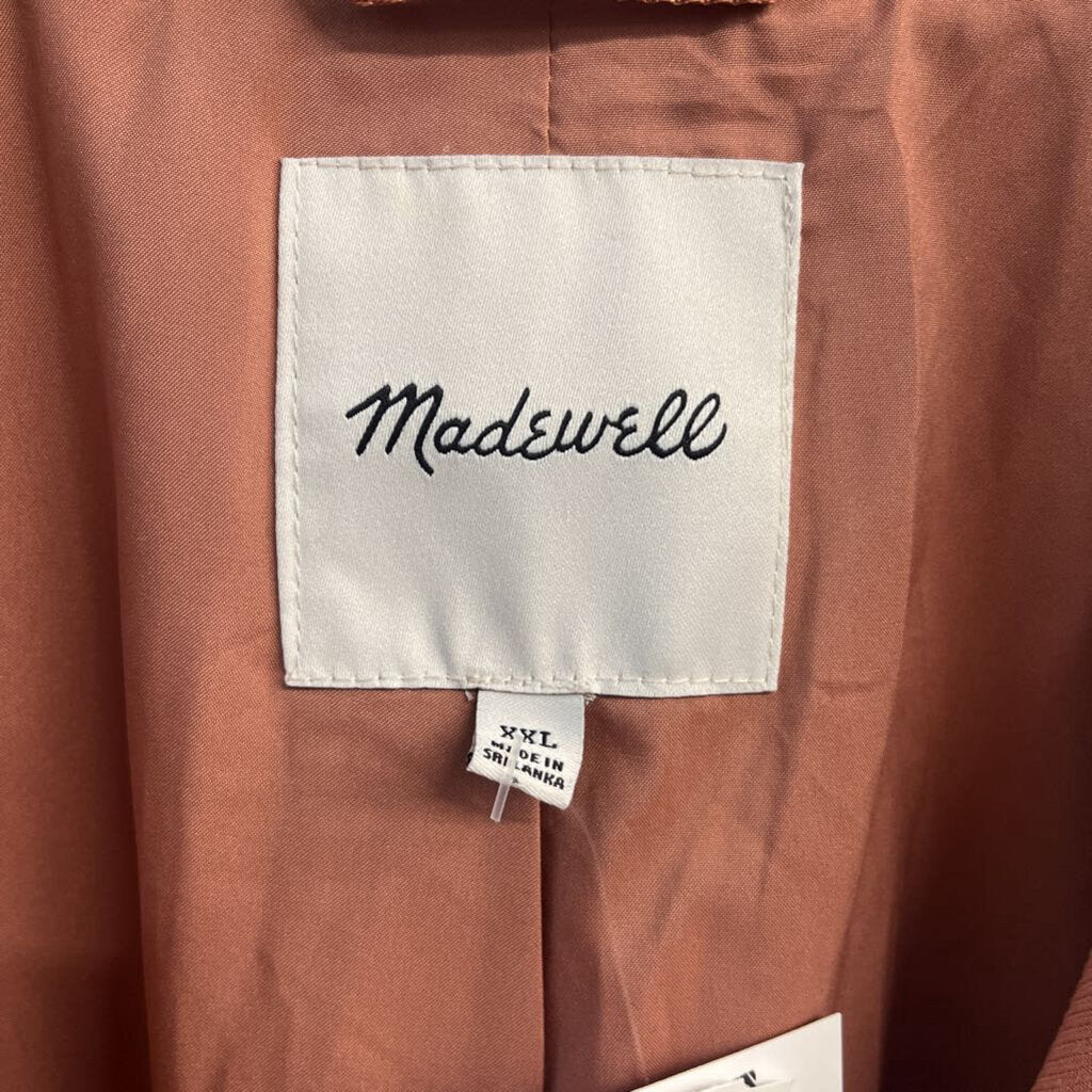 Madewell Blazer Sport Jacket Salmon Ladies Size XXL