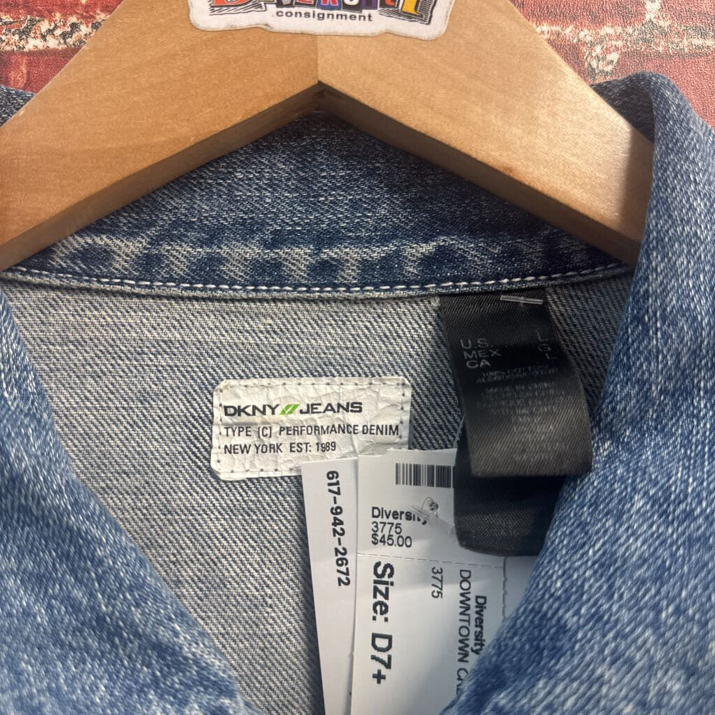 DKNY Jeans Y2K Jean Jacket Blue Men’s Size L