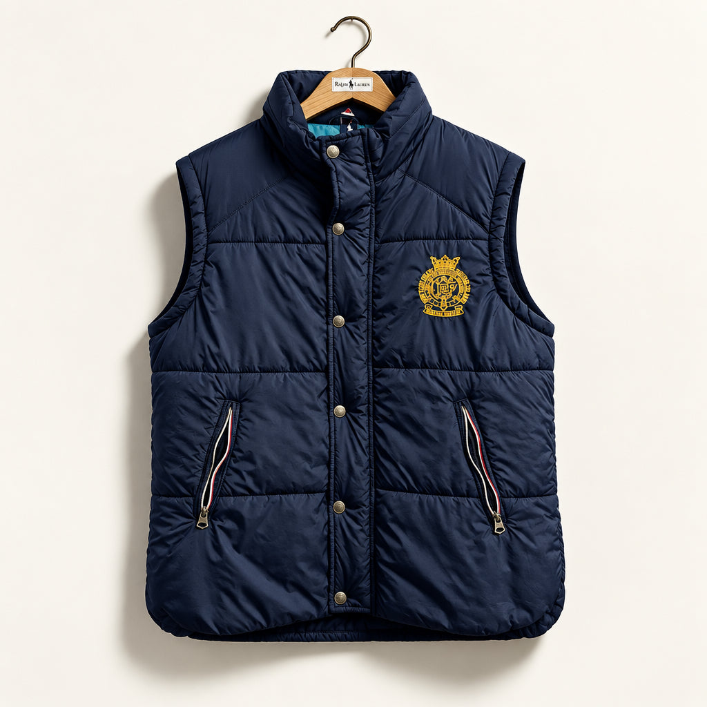 Hilfiger Denim Puffer Vest Navy Men’s Size 3XL