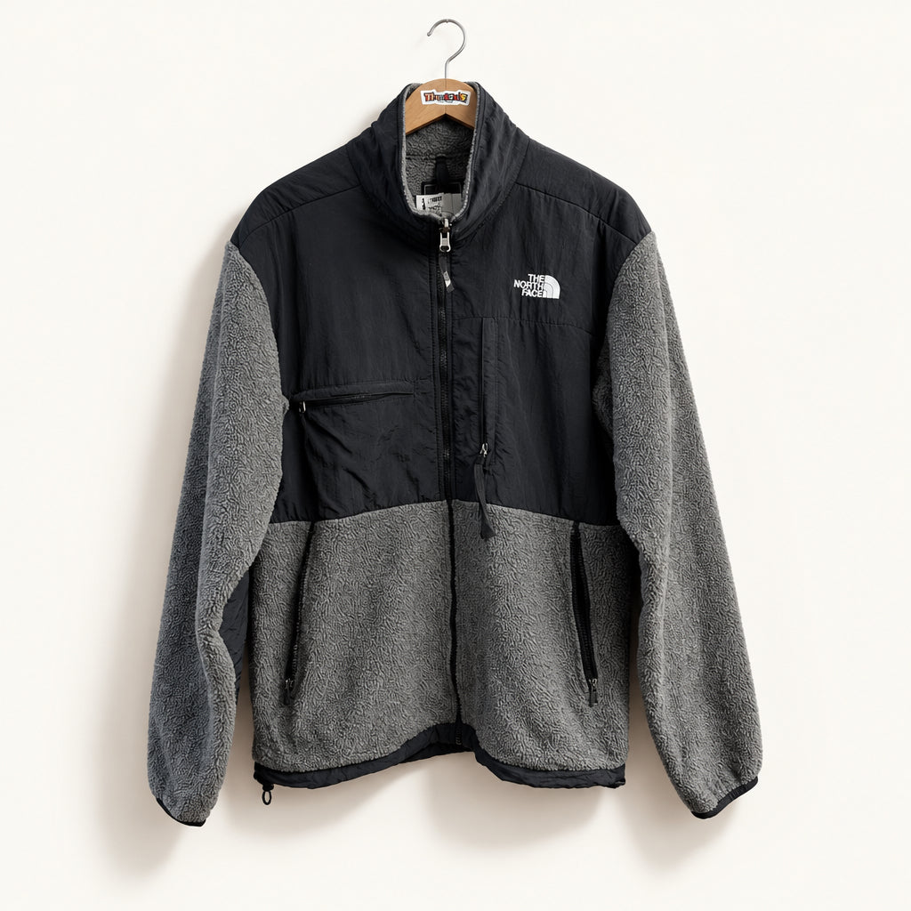The North Face Zip Fleece Grey/Black Men’s Size M