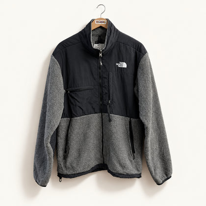 The North Face Zip Fleece Grey/Black Men’s Size M