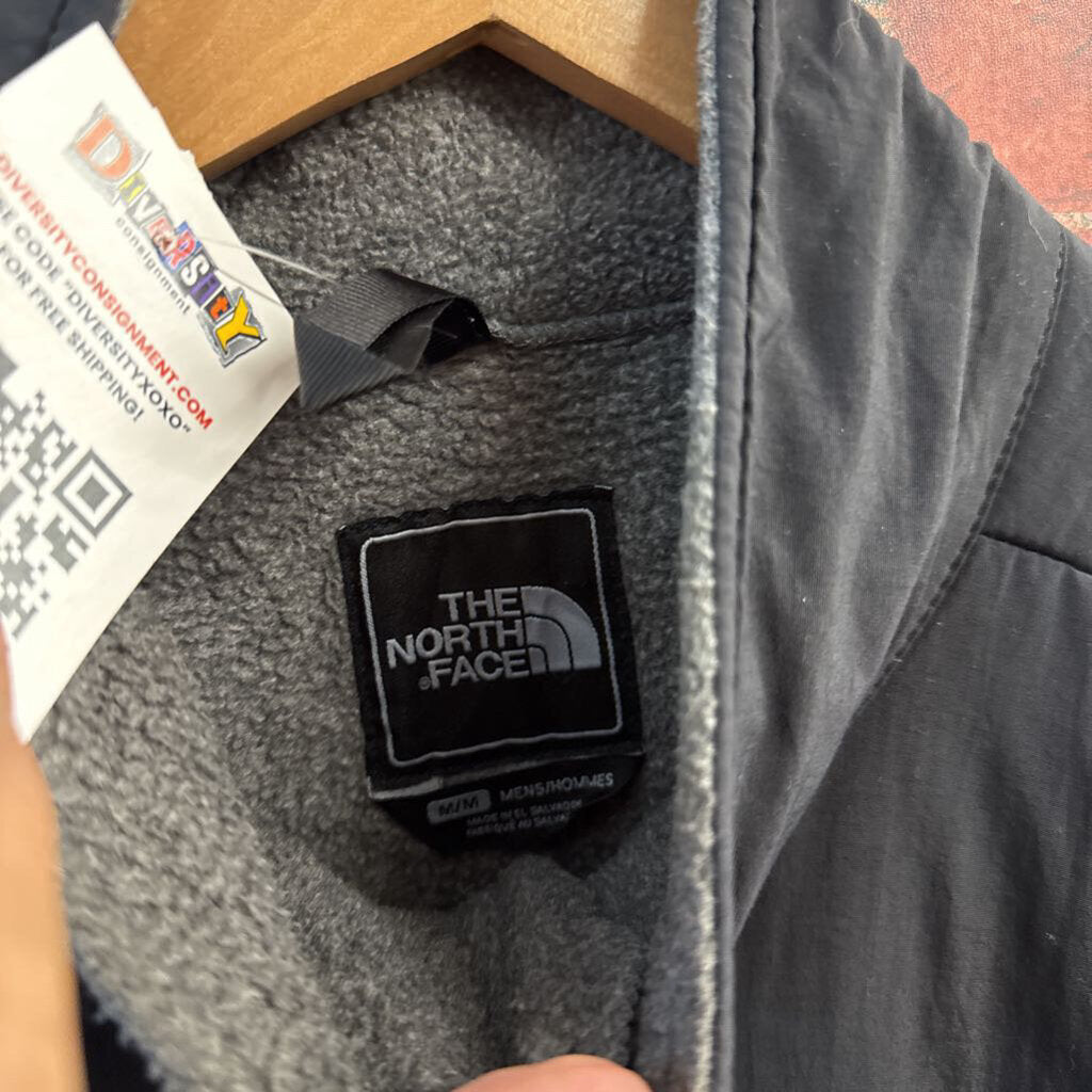 The North Face Zip Fleece Grey/Black Men’s Size M