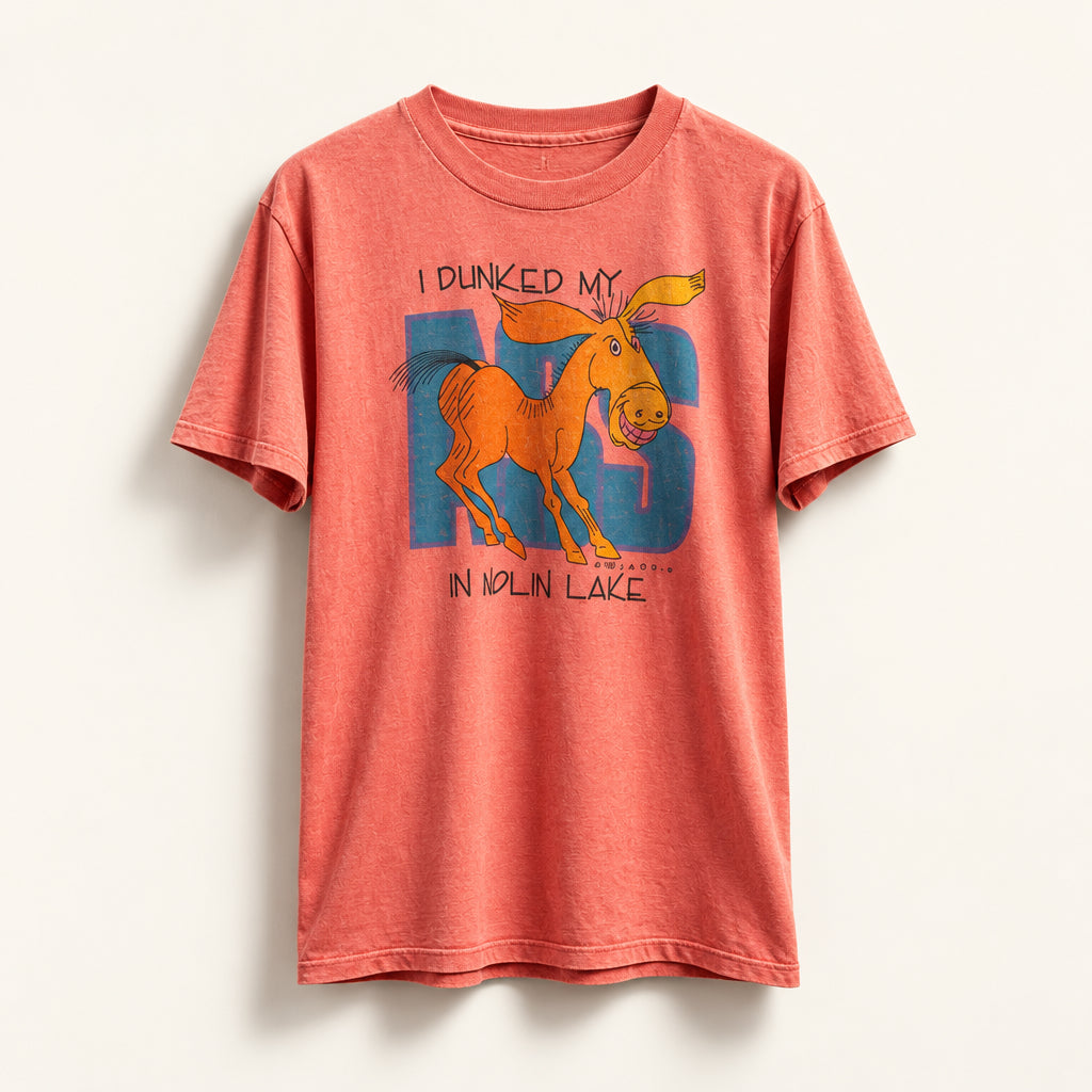 Ladwig Vintage Tee 1986 Donkey Pink Men’s Size M