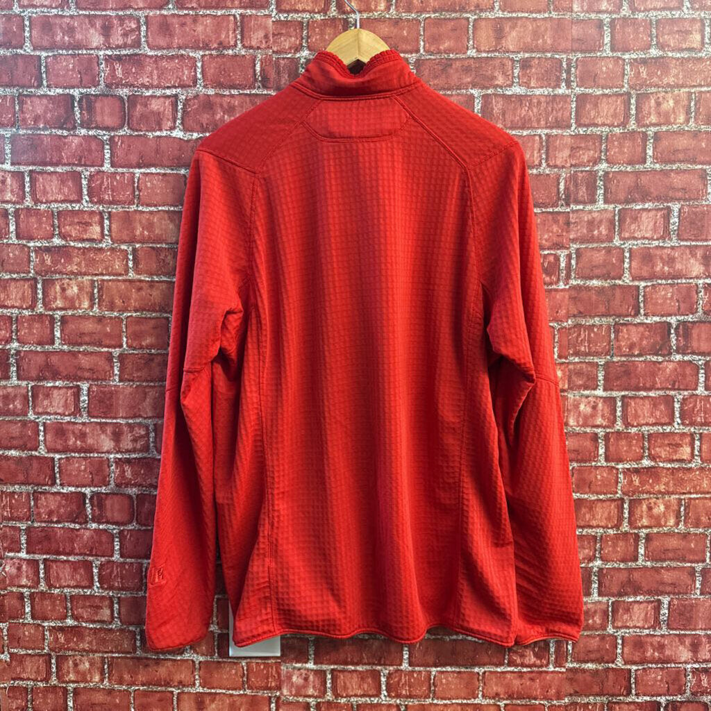 Patagonia Thermal Pull Over Mock Neck Red Men’s Size XL