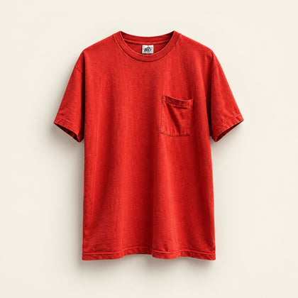 BVD Vintage Pocket Tee Single Stitch Red Men’s Size L