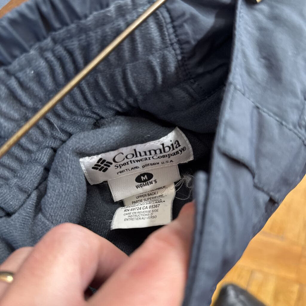 Columbia Vintage Snow Pants Grey Ladies Size M