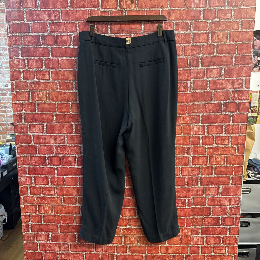 Boden Trousers Crop Black Ladies Size 12R