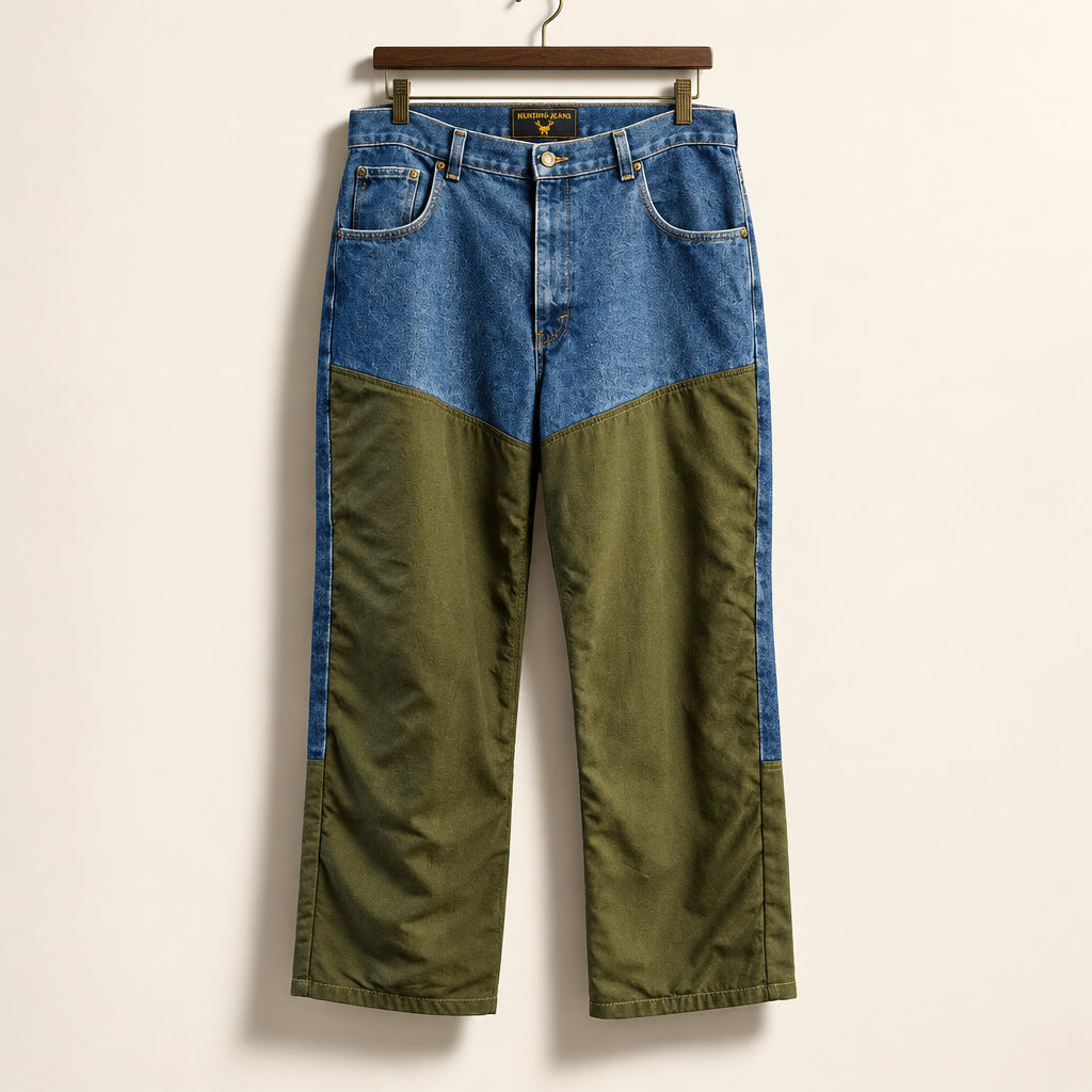 Browning Hunting Pants Jeans/Cotton Blue/Olive Men’s Size 38