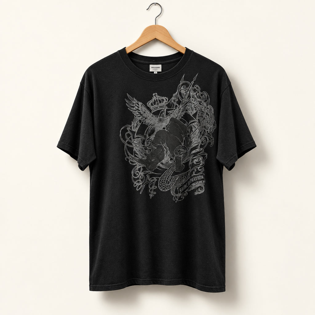Ecko Unltd Tee Rubber Rhino Black/Grey Men’s Size L
