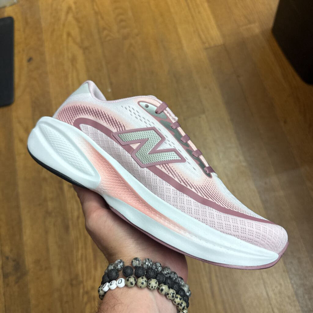 New Balance Ellipse Running Shoe White/Pink/Mauve Size 8L