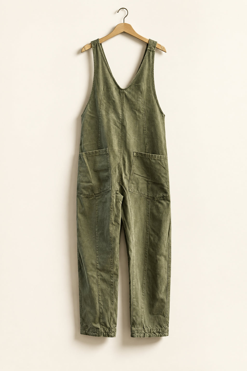 We The Free Overalls Front Pockets Front Pockets Olive Ladies Size S