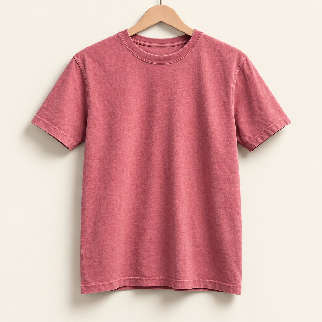 Comfort Wash T-shirt Pink Size Ladies Size S