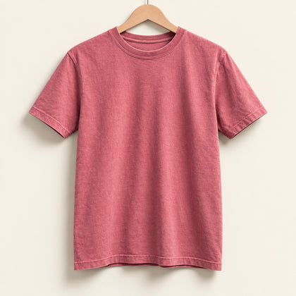Comfort Wash T-shirt Pink Size Ladies Size S