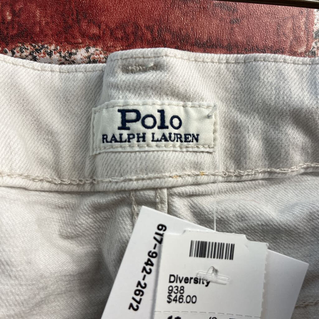Polo Ralph Lauren Denim Jeans White Men’s Size 34